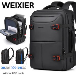 Sac à dos WEIXIER Business Extensible – 26L à 36L